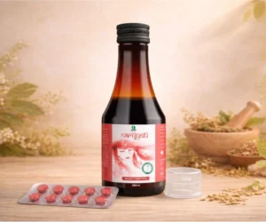 Nari Jyoti women’s wellness tonic packaging with herbal formulation