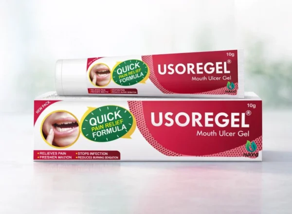 Ultigel `USOREGEL Mouth Ulcer Gel – Quick Pain Relief Formula for Oral Ulcers