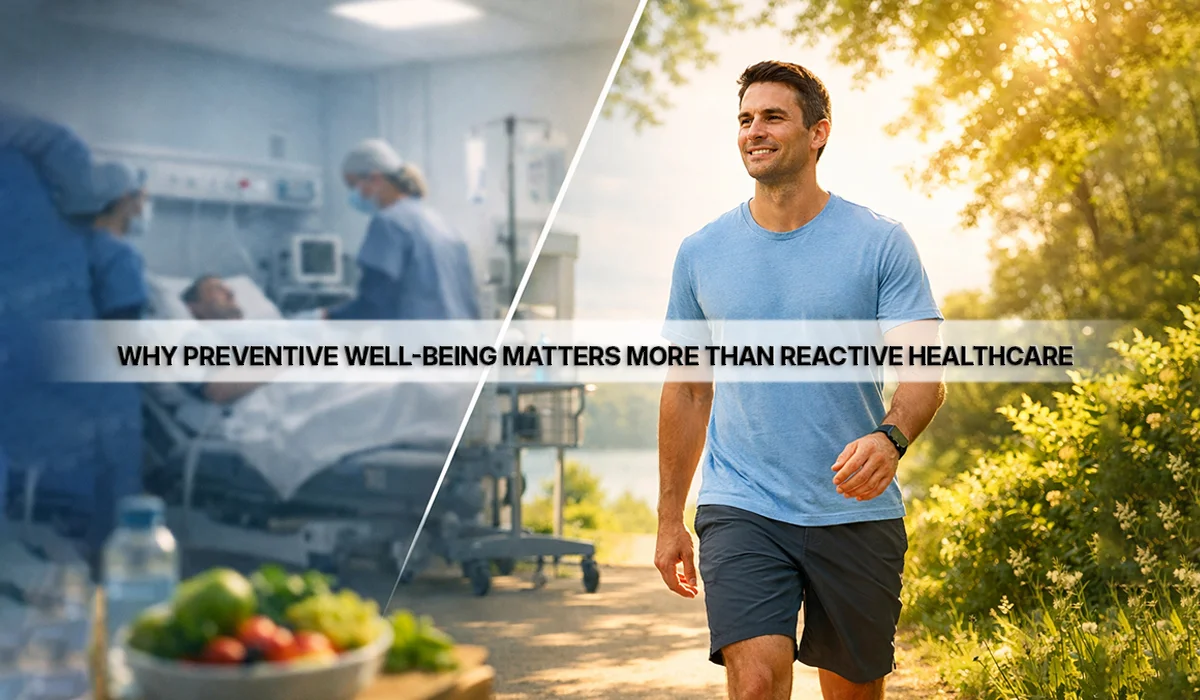 Why Preventive Well-Being Matters More Than Reactive Healthcare