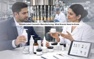 Private Label Cosmetic Manufacturing is a business model where a manufacturer produces cosmetic products that are branded and sold under another company’s name.