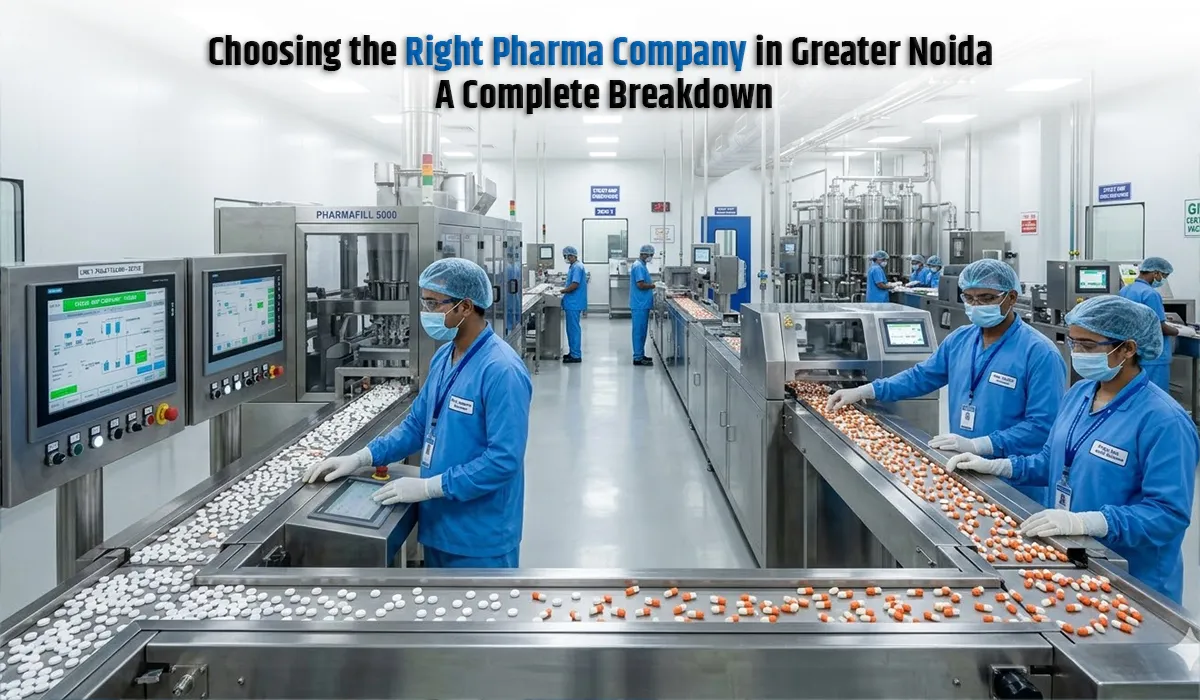 Choosing the Right Pharma Company in Greater Noida: A Complete Breakdown