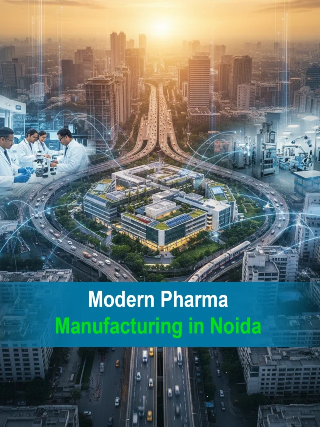 Explore modern pharma manufacturing in Noida with advanced technology, GMP-certified facilities, skilled workforce, and high-quality pharmaceutical production standards.
