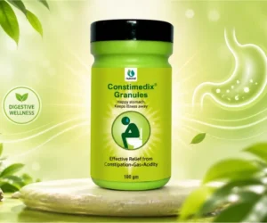 Constimedix Granules 100gm Ayurvedic Constipation Relief Powder with Isabgol and Senna