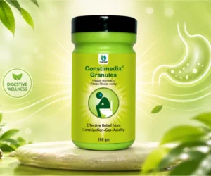 Constimedix Granules 100gm Ayurvedic Constipation Relief Powder with Isabgol and Senna