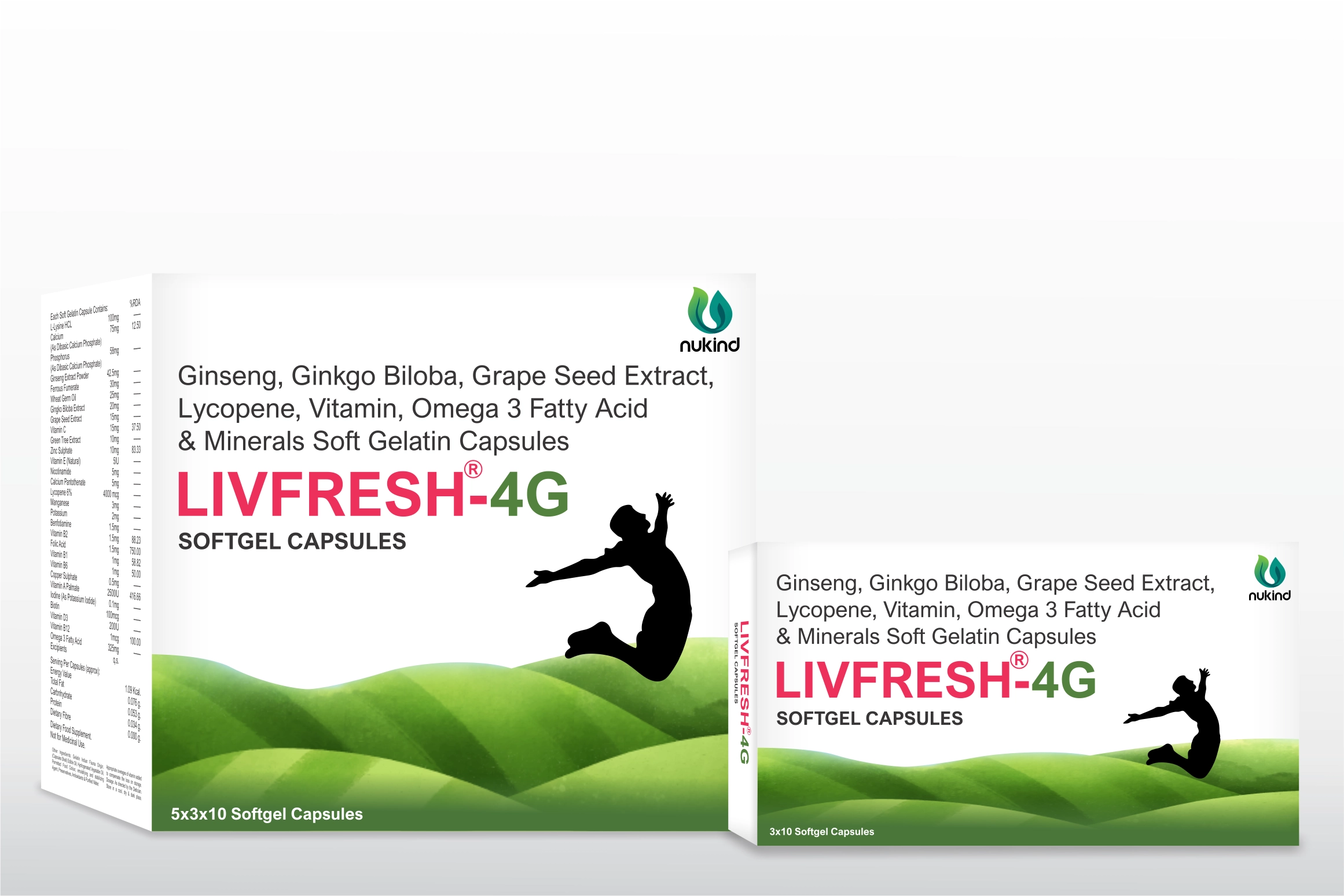 LIVFRESH 4G SOFTGEL CAPS