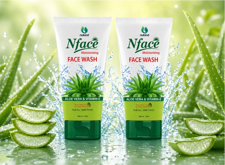 NFACE MOISTURIZING FACEWASH@3