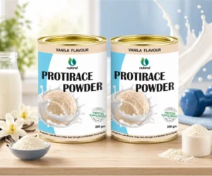 Protirace Powder Vanilla 200gm | Balanced Nutritional Supplement for Strength and Recovery