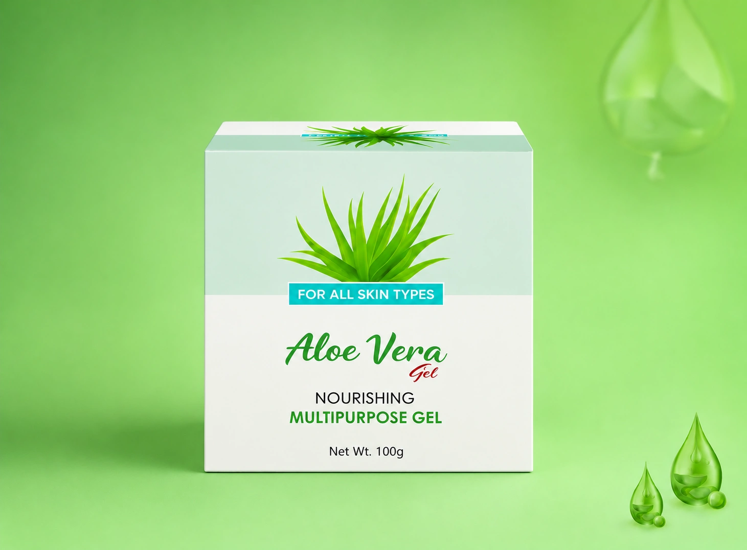 Soothe, Moisturize & Refresh Your Skin with Aloe Vera Body Gel 100GM Soothe, Moisturize & Refresh Your Skin with Aloe Vera Body Gel 100GM