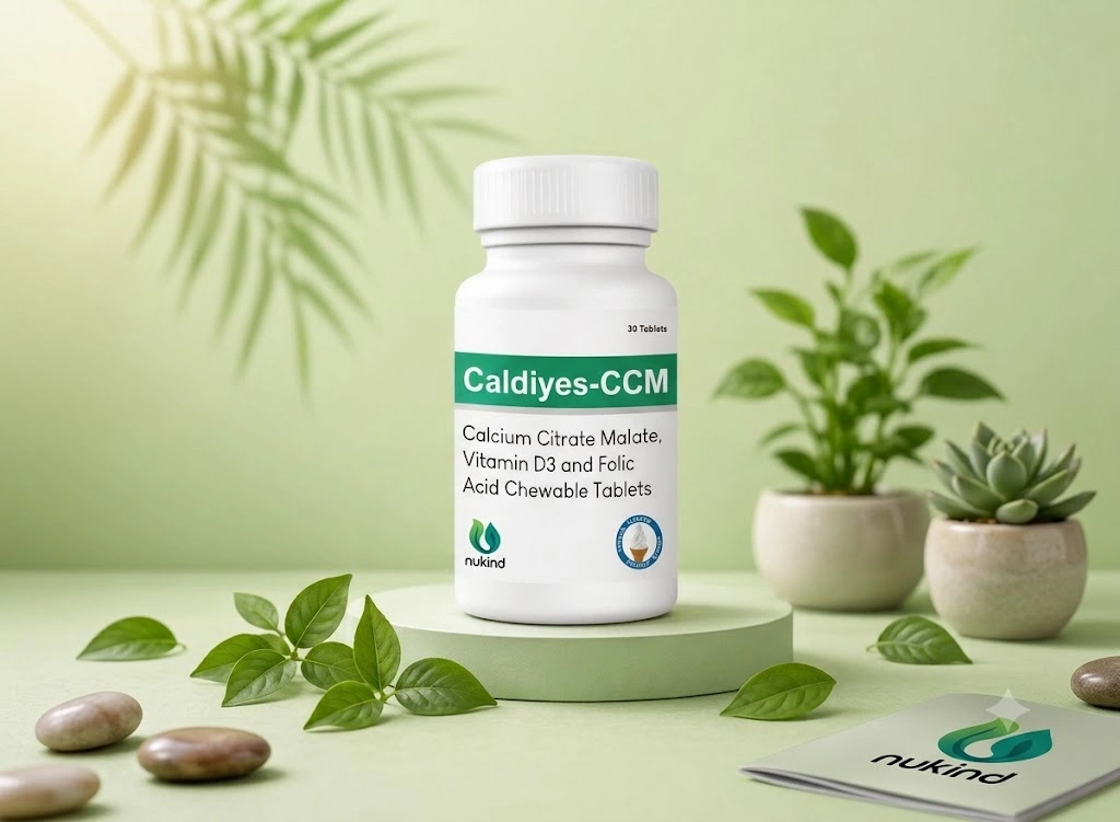 CALDIYES-CCM – Daily Calcium & Vitamin D3 Supplement for Bone Health CALDIYES-CCM – Daily Calcium & Vitamin D3 Supplement for Bone Health