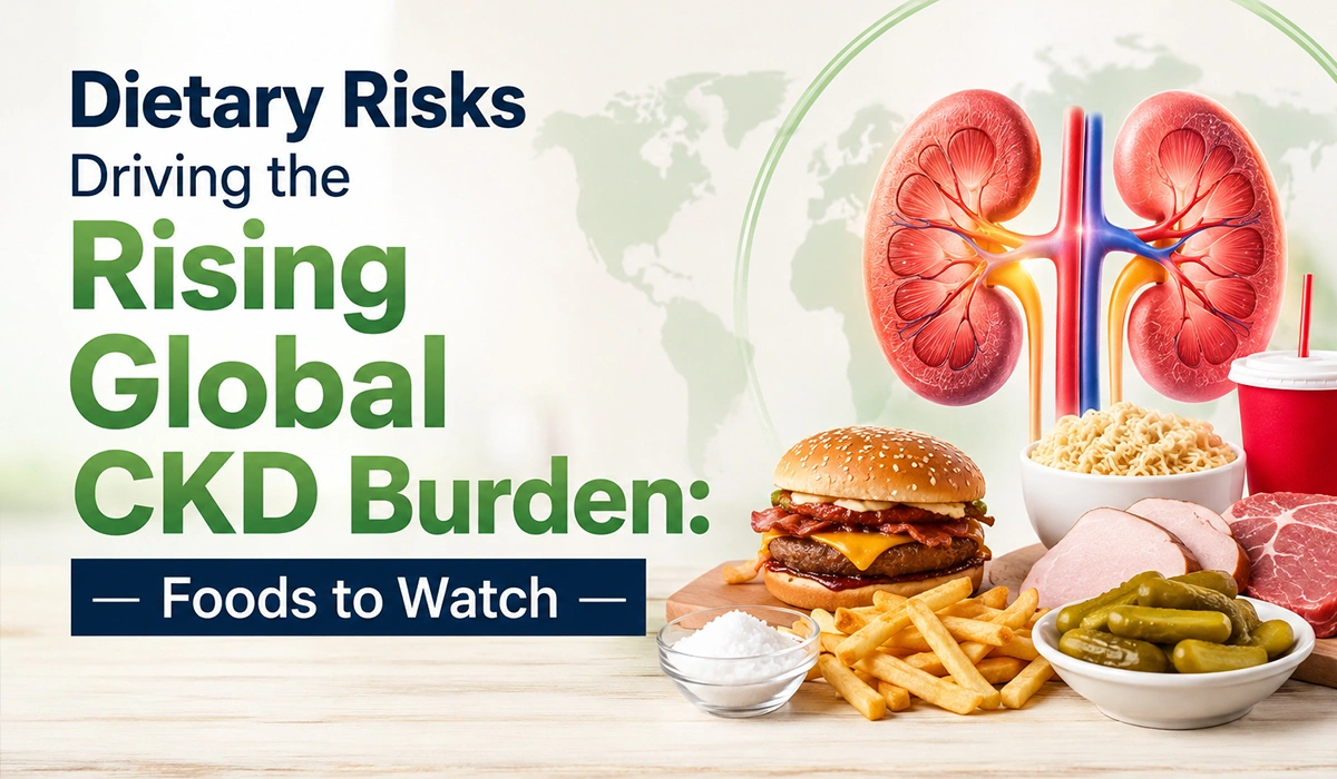 Dietary Risks Driving the Rising Global CKD Burden: Foods to Watch