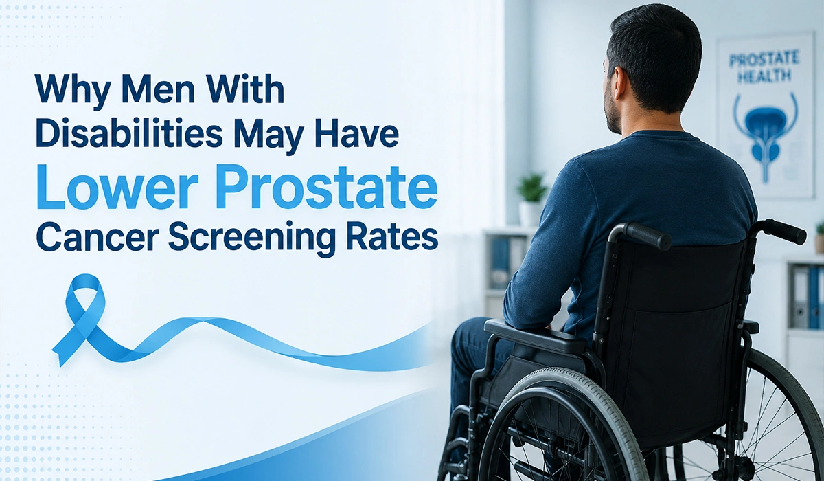 Why Men With Disabilities May Have Lower Prostate Cancer Screening Rates