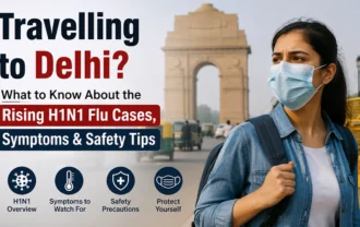 Travelling to Delhi? What to Know About the Rising H1N1 Flu Cases, Symptoms & Safety Tips