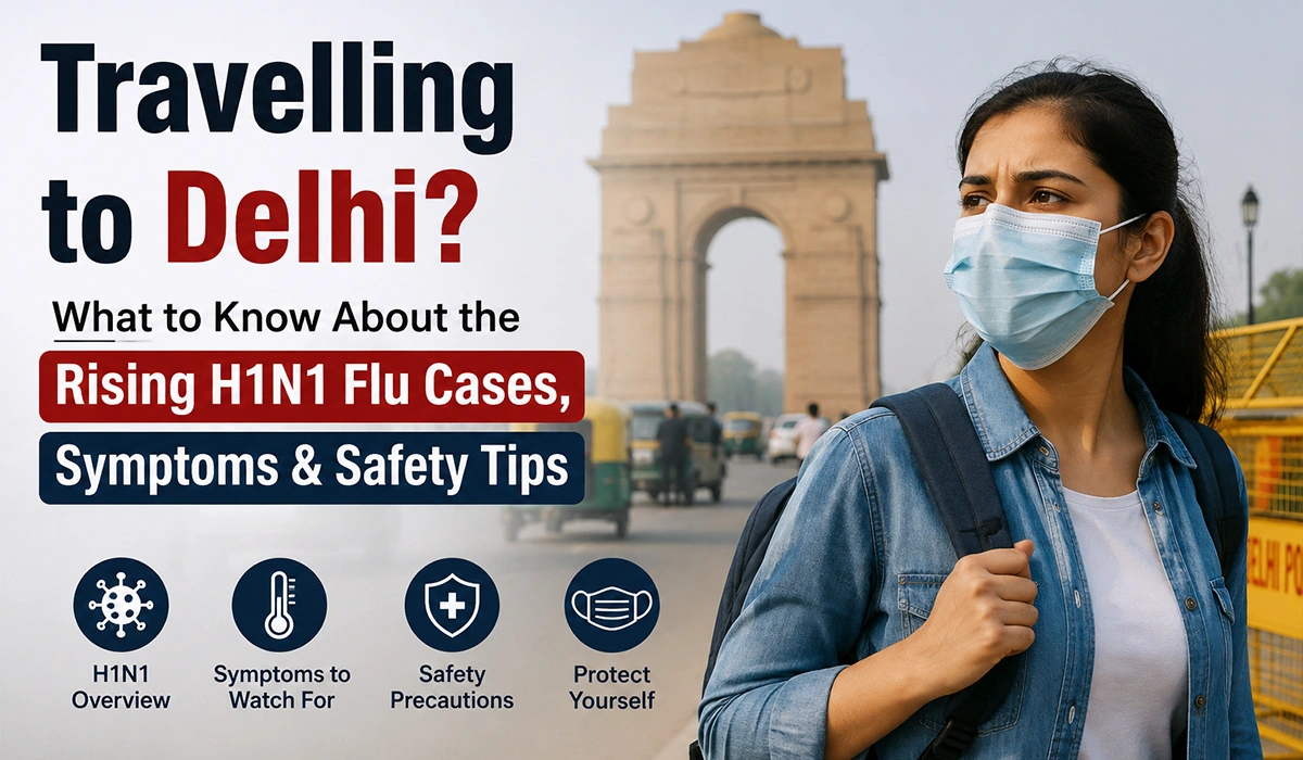 Travelling to Delhi? What to Know About the Rising H1N1 Flu Cases, Symptoms & Safety Tips