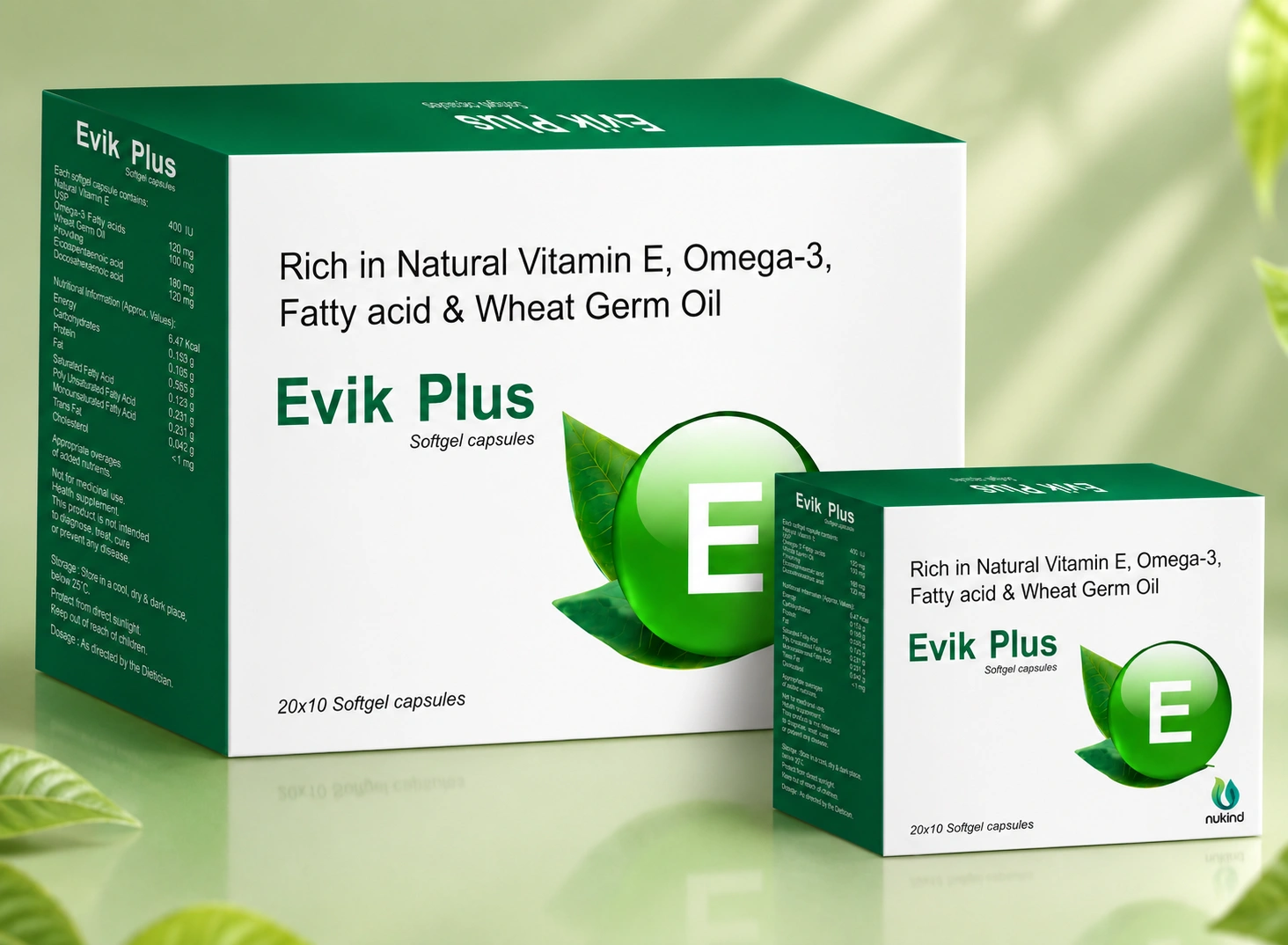 Wellness Starts From Within.” EVIK PLUS Softgelatin Wellness Starts From Within.” EVIK PLUS Softgelatin
