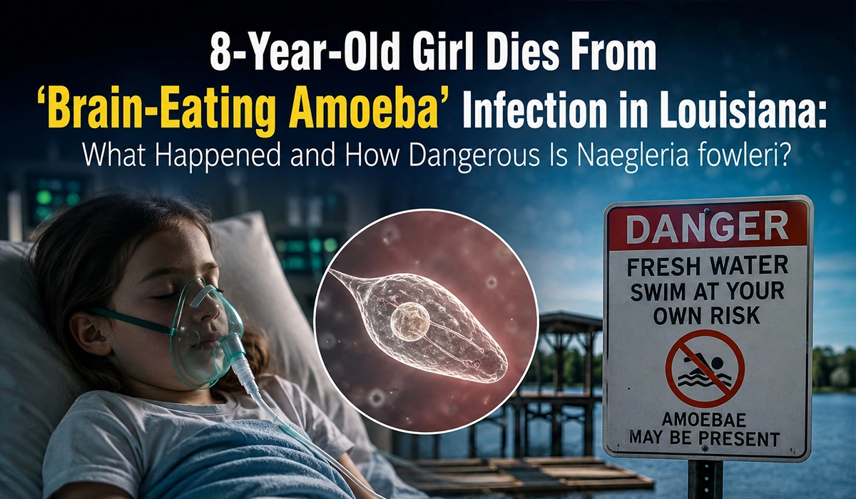 8-Year-Old Girl Dies From ‘Brain-Eating Amoeba’ in Louisiana: What Happened and How Dangerous Is Naegleria fowleri?