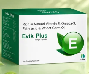 Wellness Starts From Within.” EVIK PLUS Softgelatin
