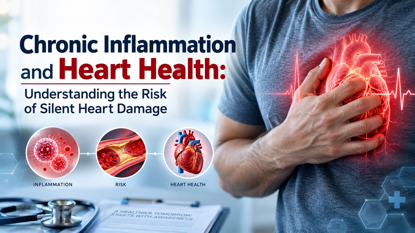Chronic Inflammation and Heart Health: Understanding the Risk of Silent Heart Damage