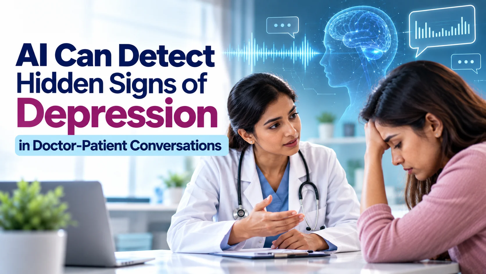AI Can Detect Hidden Signs of Depression in Doctor-Patient Conversations