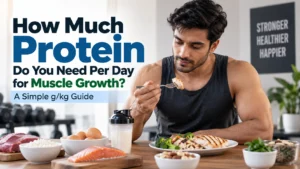 For most people who regularly perform resistance training, research suggests that around 1.6 g of protein per kg of body weight per day is a useful target for supporting muscle growth, while commonly recommended ranges for exercising individuals extend to about 1.4–2.0 g/kg/day.