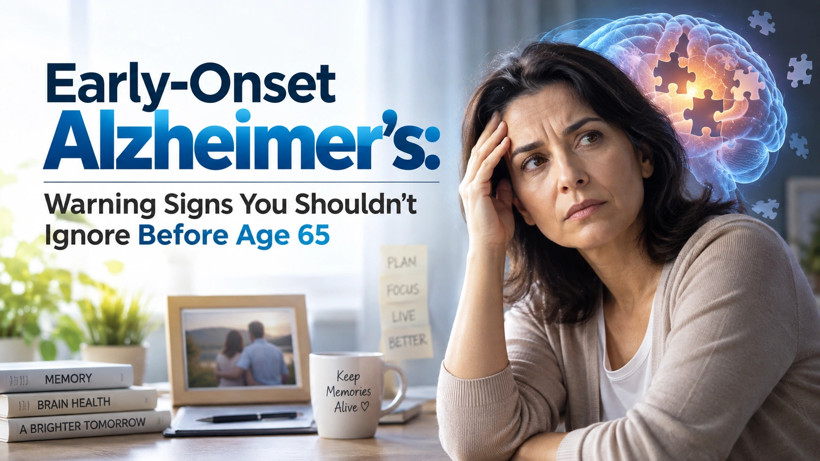 Early-Onset Alzheimer’s: Warning Signs You Shouldn’t Ignore Before Age 65