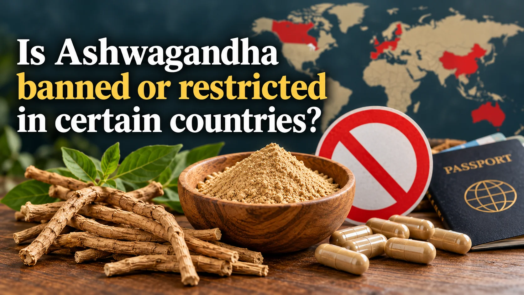 Is Ashwagandha Banned or Restricted in Certain Countries? (2026 Guide)