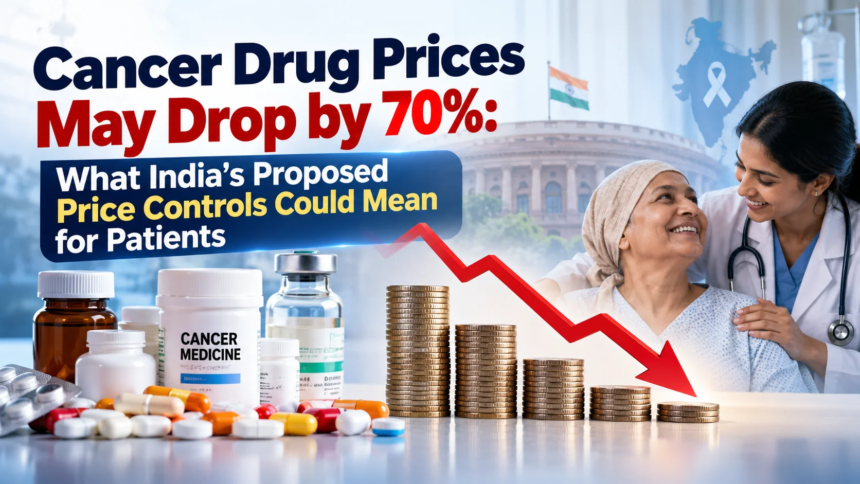 Cancer Drug Prices May Drop by 70%: What India’s Price Controls Could Mean for Patients