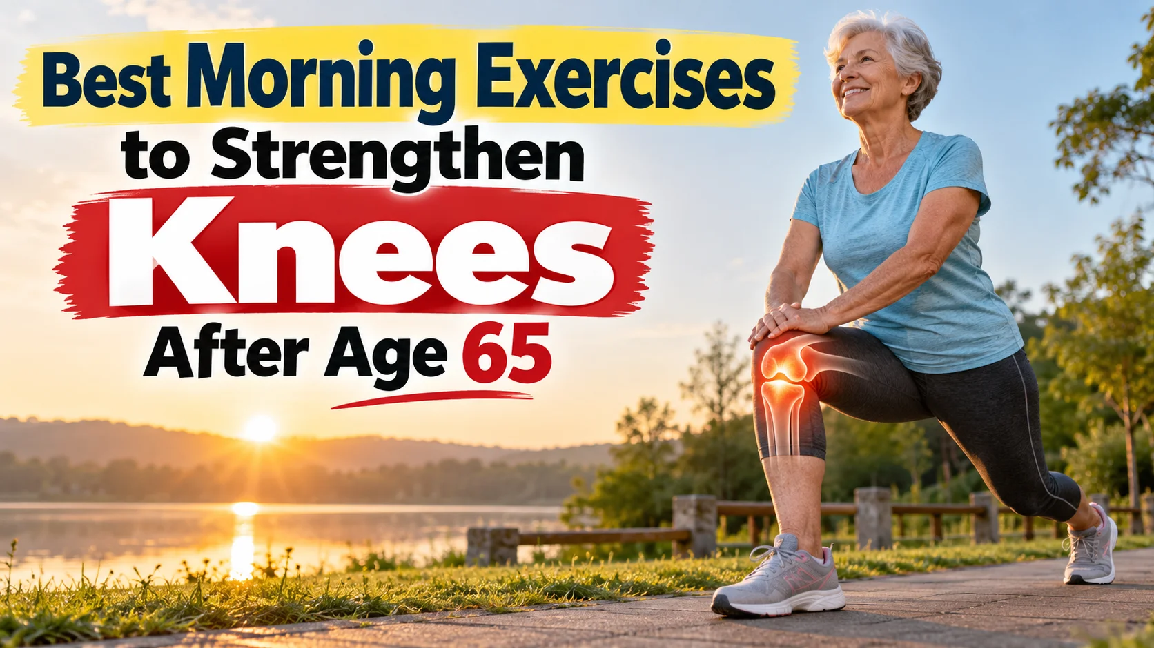 Best Morning Exercises to Strengthen Knees After Age 65