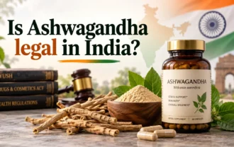 Ashwagandha is a well-known herb in Ayurveda, but questions about its legality have increased as herbal supplements become more popular. Can you legally buy Ashwagandha in India? Can manufacturers use its leaves in supplements? The answer depends on the product category and the plant part used.