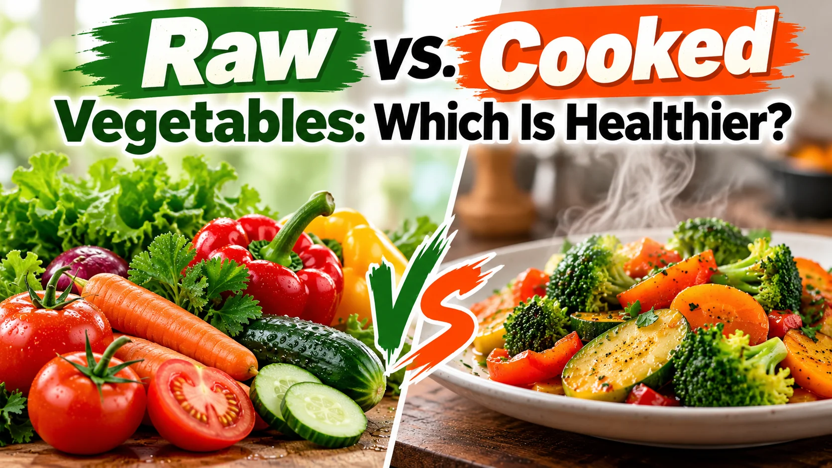 Raw vs. Cooked Vegetables: Which Is Healthier?